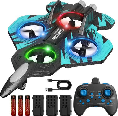 Foam plane with drone - rc,