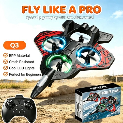 Fighter plane drone - fighter,